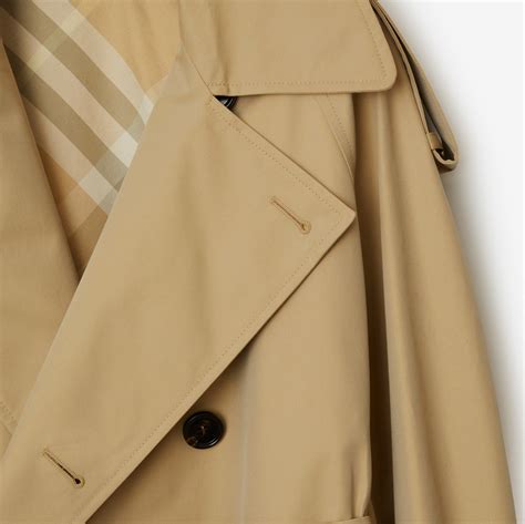 burberry harrowden down coat|Short Gabardine Hamilton Trench Coat in Flax .